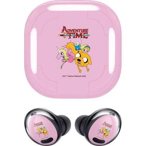 Adult Swim Adventure Time Riding in a Unicorn Galaxy Buds Pro Skin